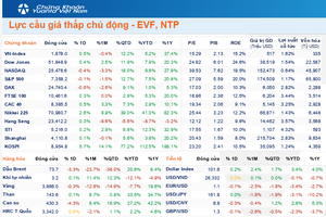 Cổ phiếu EVF và NTP đón sóng tăng trưởng, VN-Index giữ mục tiêu kiểm định 1.900 điểm