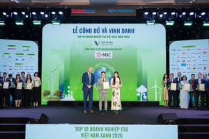 Bảo hiểm Quân đội được vinh danh Top 10 Doanh nghiệp ESG Việt Nam Xanh 2026 ngành Bảo hiểm Bảo hiểm Quân đội được vinh danh Top 10 Doanh nghiệp ESG Việt Nam Xanh 2026 ngành Bảo hiểm