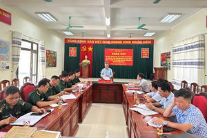 Ban Pháp chế HĐND tỉnh Quảng Trị khảo sát kết quả thực hiện nhiệm vụ tại 4 đồn Biên phòng