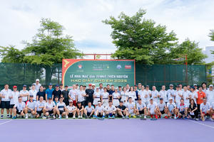Lan tỏa yêu thương cùng Giải Tennis thiện nguyện 'Hạc Giấy Cho Em 2026'