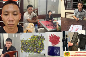  Triệt phá đường dây mua bán, tàng trữ, tổ chức sử dụng trái phép chất ma túy, thu giữ lượng lớn tang vật