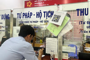 Đơn giản hóa thủ tục hộ tịch: Ưu tiên khai thác dữ liệu điện tử thay thế bản giấy Đơn giản hóa thủ tục hộ tịch: Ưu tiên khai thác dữ liệu điện tử thay thế bản giấy