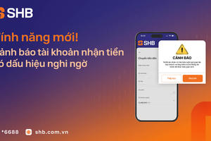 SHB tăng cường bảo vệ khách hàng với tính năng cảnh báo tài khoản nghi ngờ gian lận SHB tăng cường bảo vệ khách hàng với tính năng cảnh báo tài khoản nghi ngờ gian lận