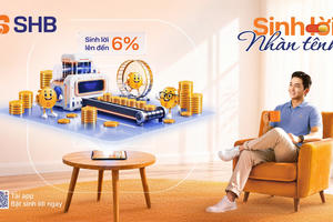 SHB SAHA ra mắt tính năng 'Sinh lời nhàn tênh': Tự động sinh lời tới 6%/năm