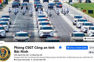 Bắc Ninh: Tiếp nhận 788 tin báo vi phạm giao thông qua fanpage, xử phạt hơn 1,16 tỷ đồng
