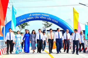 Khánh thành cầu Kênh liên vùng Bình Lợi – Đức Hòa: Mở rộng kết nối, tạo động lực phát triển khu vực giáp ranh