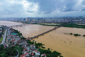 Hà Nội: Các xã, phường ven tuyến đê sông Hồng, Đà, Đuống ứng phó khi thuỷ điện xả lũ