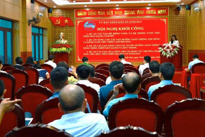 Xã Suối Hai (Hà Nội): Khởi công 4 dự án hạ tầng trọng điểm, tạo động lực phát triển kinh tế - xã hội bền vững
