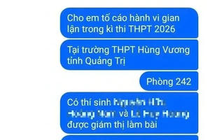 Thêm tố cáo gian lận trong kỳ thi tốt nghiệp THPT, Quảng Trị tiếp tục kiểm tra