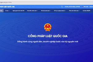Phê duyệt Đề án "Phát triển Cổng Pháp luật quốc gia giai đoạn 2026-2030"