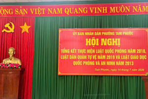 TP Đồng Nai: Tổng kết thực hiện Luật Quốc phòng, Luật Dân quân tự về và Luật Giáo dục quốc phòng và an ninh