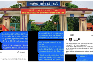 Quảng Trị: Khởi tố vụ án gian lận thi cử tại điểm thi THPT Lê Trực, khởi tố bị can 02 giáo viên liên quan Quảng Trị: Khởi tố vụ án gian lận thi cử tại điểm thi THPT Lê Trực, khởi tố bị can 02 giáo viên liên quan
