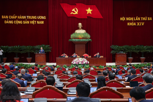 Khai mạc Hội nghị lần thứ ba Ban Chấp hành Trung ương Đảng khóa XIV
