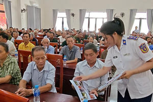 Đẩy mạnh tuyên truyền Luật Cảnh sát biển, Luật Phòng, chống ma túy và chống khai thác IUU tại Nghệ An