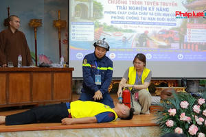 Tăng cường kiến thức và kỹ năng phòng ngừa cháy nổ ngay từ cơ sở Tăng cường kiến thức và kỹ năng phòng ngừa cháy nổ ngay từ cơ sở