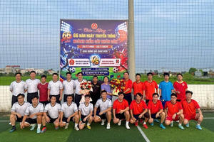 VKSND khu vực 8, tỉnh Hưng Yên: Giao lưu thể thao chào mừng Kỷ niệm 66 năm Ngày truyền thống ngành Kiểm sát nhân dân