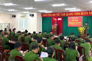 Phòng Cảnh sát hình sự Công an TP Đồng Nai sơ kết công tác 6 tháng đầu năm 2026