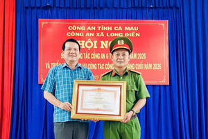 Thiếu tá Phạm Tấn Thanh: Gần dân để giữ bình yên từ cơ sở