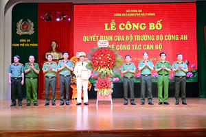Đại tá Nguyễn Bình Khánh giữ chức Phó Giám đốc Công an TP Hải Phòng Đại tá Nguyễn Bình Khánh giữ chức Phó Giám đốc Công an TP Hải Phòng