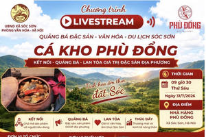 Sắp diễn ra phiên livestream quảng bá đặc sản “Cá kho Phù Đổng”
