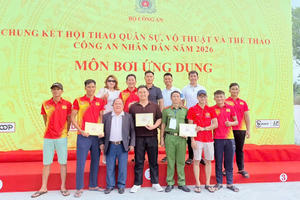 Công an TP Đồng Nai giành thêm nhiều huy chương tại Hội thao Quân sự, võ thuật và thể thao CAND năm 2026 Công an TP Đồng Nai giành thêm nhiều huy chương tại Hội thao Quân sự, võ thuật và thể thao CAND năm 2026