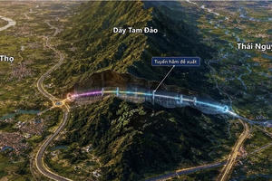 Thái Nguyên - Phú Thọ hợp lực làm đường hầm xuyên núi Tam Đảo khoảng 5.800 tỷ