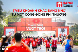 Giải Marathon Quốc tế Hà Nội Techcombank mùa thứ 5: Kiến tạo di sản, nâng tầm vị thế quốc gia 
