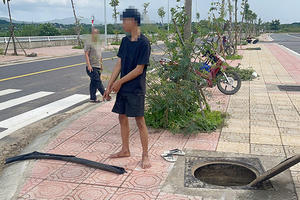 Bắt 4 đối tượng cắt trộm cáp ngầm đem bán phế liệu