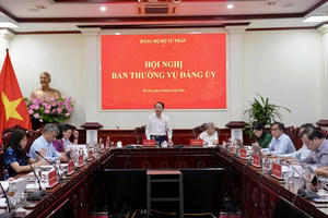 Ban Thường vụ Đảng ủy Bộ Tư pháp tập trung lãnh đạo, chỉ đạo các nhiệm vụ trọng tâm Ban Thường vụ Đảng ủy Bộ Tư pháp tập trung lãnh đạo, chỉ đạo các nhiệm vụ trọng tâm