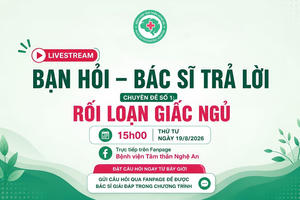 Bệnh viện Tâm thần Nghệ An livestream giải đáp về rối loạn giấc ngủ
