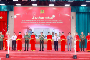 Bộ Công an khánh thành dự án thành phần mở rộng trụ sở số 47 Phạm Văn Đồng
