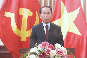 Bộ trưởng Bộ Tư pháp Hoàng Thanh Tùng chào mừng các Đoàn đại biểu Quốc tế tới dự Diễn đàn Pháp luật ASEAN năm 2026