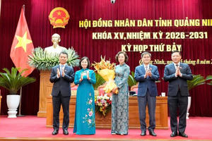 Bà Vũ Thị Mai Anh được bầu làm Phó Chủ tịch UBND tỉnh Quảng Ninh Bà Vũ Thị Mai Anh được bầu làm Phó Chủ tịch UBND tỉnh Quảng Ninh
