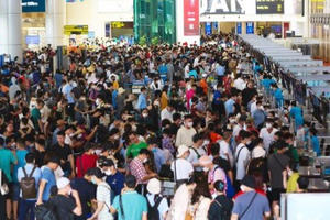Nội Bài dự kiến đón hơn 125.000 lượt khách trong ngày cao điểm nghỉ lễ 2/9