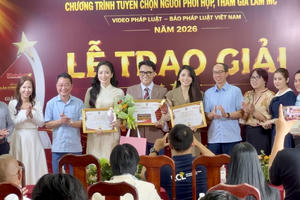 "Gương mặt Dẫn sóng Pháp luật 2026" đã tìm được chủ nhân các giải thưởng