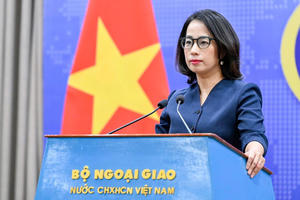 Việt Nam kiên quyết phản đối hoạt động tôn tạo, xây dựng trái phép tại quần đảo Hoàng Sa