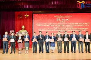 Quảng Ninh - Luông Pha Băng mở rộng hợp tác trong giai đoạn mới