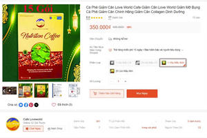 Yêu cầu kiểm tra hoạt động quảng cáo thực phẩm bổ sung ‘Love World Nutrition Coffee’