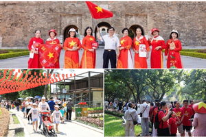Du lịch Hà Nội ghi nhận sự tăng trưởng bứt phá sau kỳ nghỉ lễ kéo dài Du lịch Hà Nội ghi nhận sự tăng trưởng bứt phá sau kỳ nghỉ lễ kéo dài