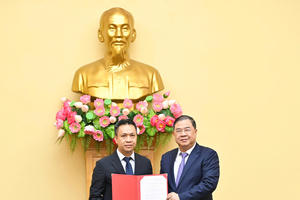 Trao quyết định bổ nhiệm Thứ trưởng Bộ Công Thương