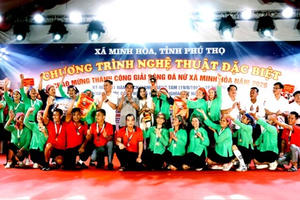 Minh Hòa lan tỏa sức sống mới từ một giải bóng đá nữ