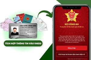 66 loại giấy tờ có thể được tích hợp trên VNeID