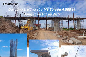 Đại công trường cầu Mễ Sở gần 4.900 tỷ đồng tăng tốc về đích