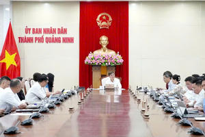 Chủ tịch UBND thành phố Quảng Ninh yêu cầu rõ việc, rõ tiến độ, rõ trách nhiệm Chủ tịch UBND thành phố Quảng Ninh yêu cầu rõ việc, rõ tiến độ, rõ trách nhiệm