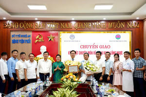 Thực hiện ca phẫu thuật nội soi lồng ngực đầu tiên tại Nghệ An theo kỹ thuật Bệnh viện Phổi Trung ương chuyển giao