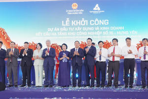 Hưng Yên: Khởi công hai dự án khu, cụm công nghiệp quy mô hơn 3.400 tỷ đồng tại xã Nguyễn Trãi