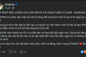 Cắt giảm hàng loạt tiện ích và nợ bảo hiểm hơn 6 tỷ đồng, chuỗi phòng tập CITYGYM lao đao