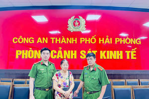 Công an Hải Phòng bắt giữ đối tượng trốn truy nã gần 24 năm