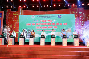 Khai mạc Festival nông sản, OCOP, làng nghề gắn kết du lịch năm 2026