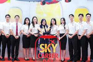 Bắt đầu hành trình tung cánh toàn cầu từ ngày hội tuyển dụng tiếp viên hàng không Vietjet